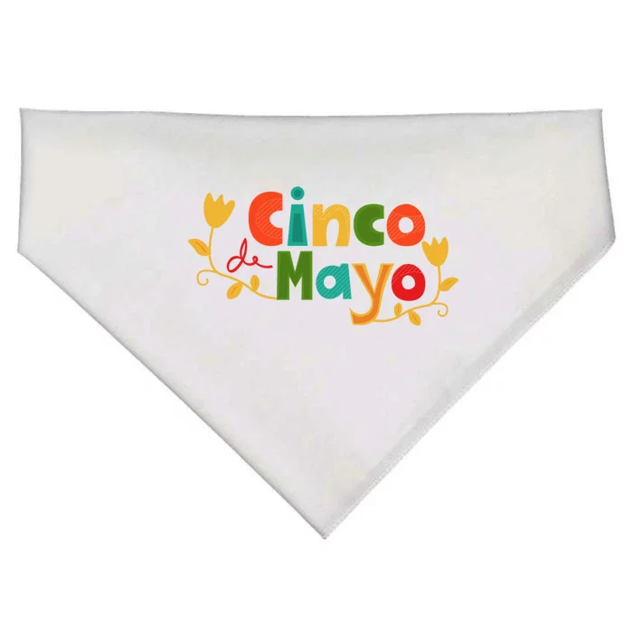 Cinco De Mayo Celebration USA-Made Doggie Bandana