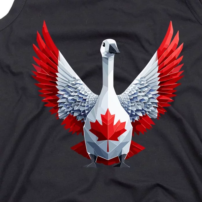 Canada Day Maple Leaf Bird Tank Top