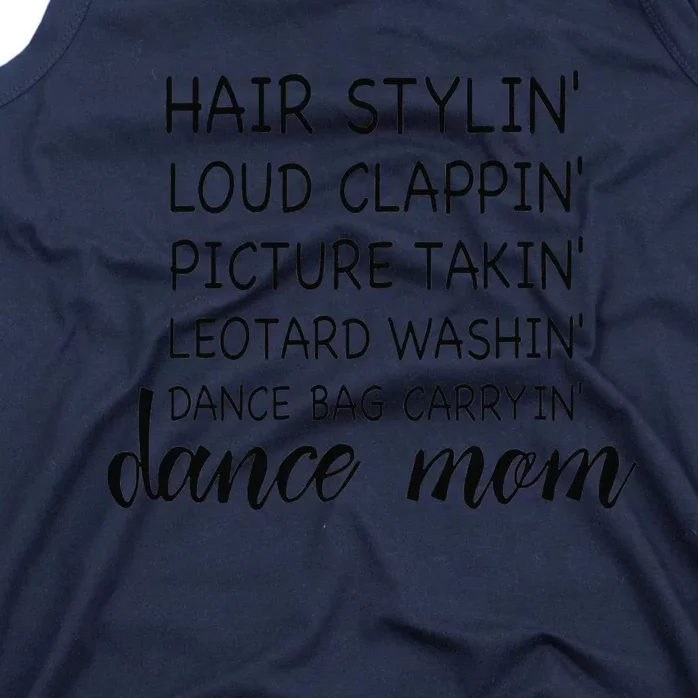 Cute Dance Mom Funny Sarcastic Dance Lover Mom Tank Top