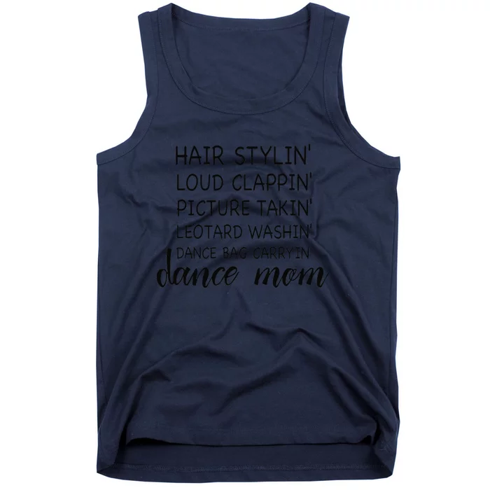 Cute Dance Mom Funny Sarcastic Dance Lover Mom Tank Top