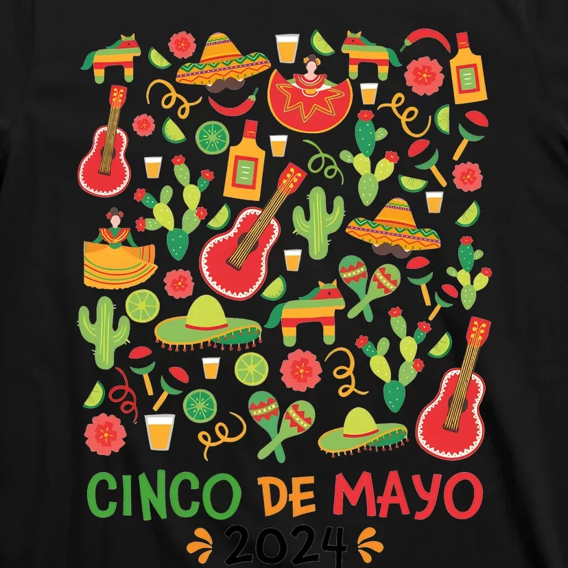 Cinco De Mayo 202 Mama Cita Mexican T-Shirt