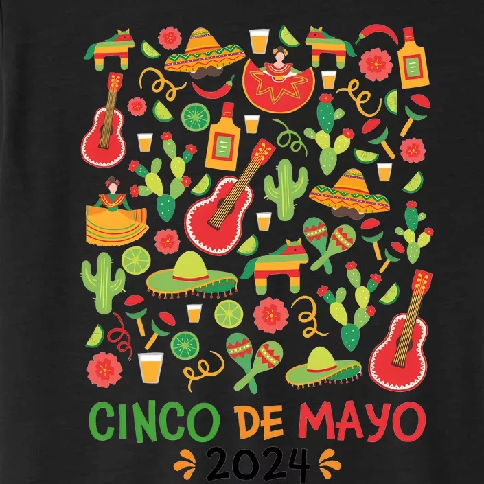 Cinco De Mayo 202 Mama Cita Mexican ChromaSoft Performance T-Shirt