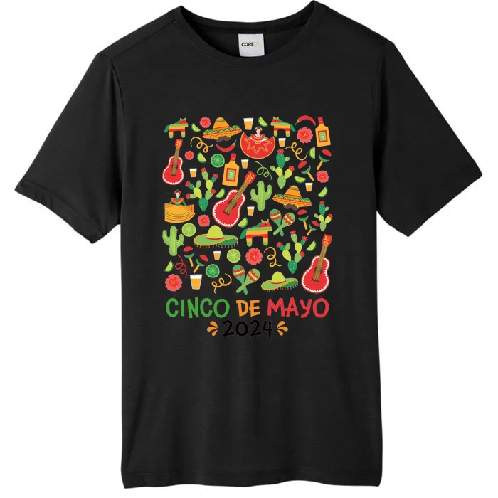 Cinco De Mayo 202 Mama Cita Mexican ChromaSoft Performance T-Shirt