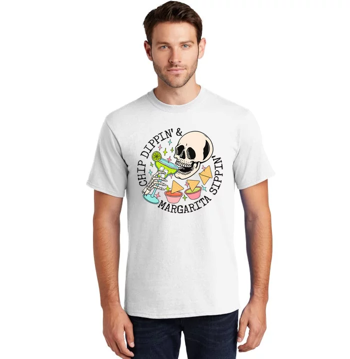 Cinco De Mayo Chip Dippin Margarita Sippin Tall T-Shirt