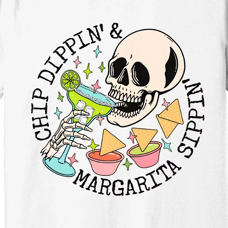 Cinco De Mayo Chip Dippin Margarita Sippin Premium T-Shirt