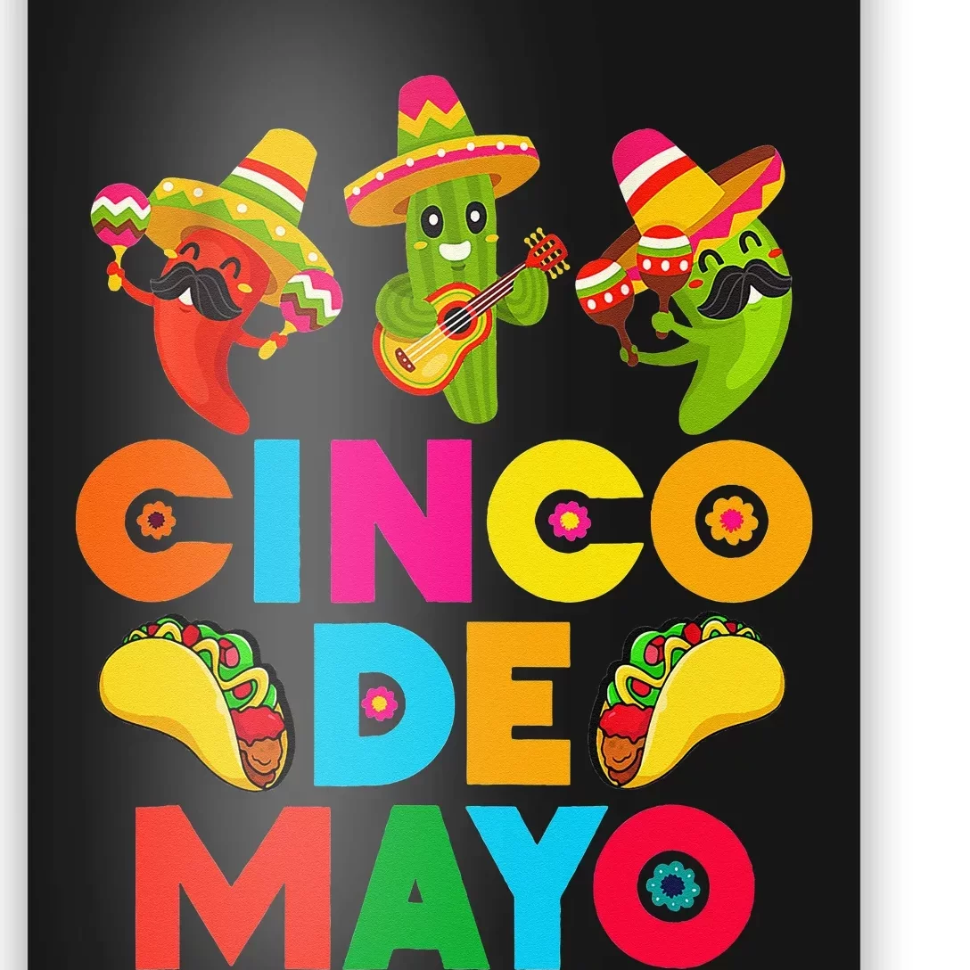 Cinco De Mayo Fiesta Surprise Camisa 5 De Mayo Viva Mexico Poster