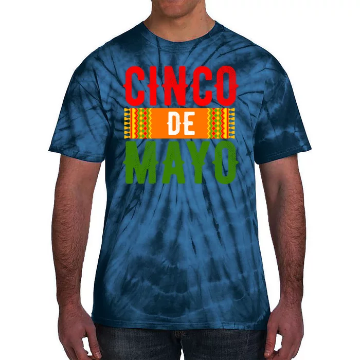 Cinco De Mayo Holiday Festive Tie-Dye T-Shirt