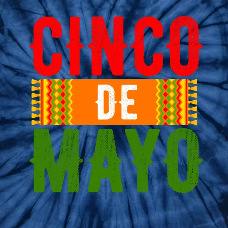 Cinco De Mayo Holiday Festive Tie-Dye T-Shirt