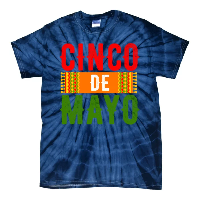 Cinco De Mayo Holiday Festive Tie-Dye T-Shirt