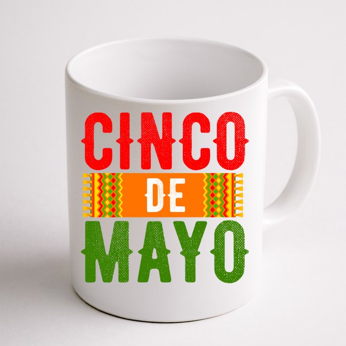 Cinco De Mayo Holiday Festive Front & Back Coffee Mug