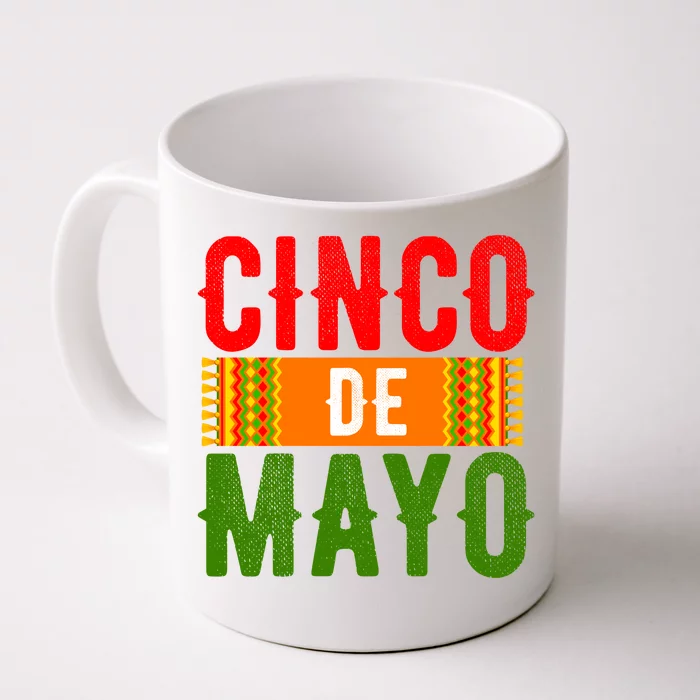 Cinco De Mayo Holiday Festive Front & Back Coffee Mug