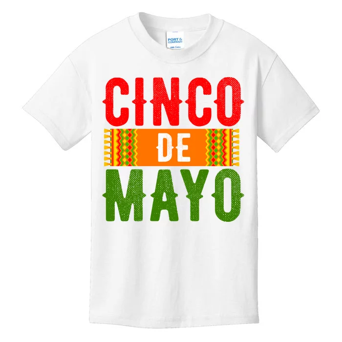 Cinco De Mayo Holiday Festive Kids T-Shirt