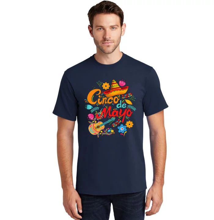 Cinco De Mayo Funny Mexican Fiesta 5 De Mayo Tall T-Shirt