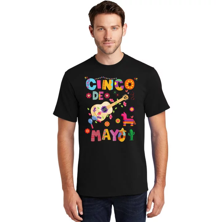 Cinco De Mayo Mexican Fiesta 5 De Mayo Tall T-Shirt