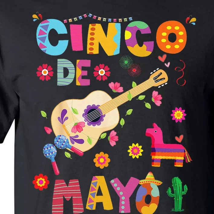 Cinco De Mayo Mexican Fiesta 5 De Mayo Tall T-Shirt