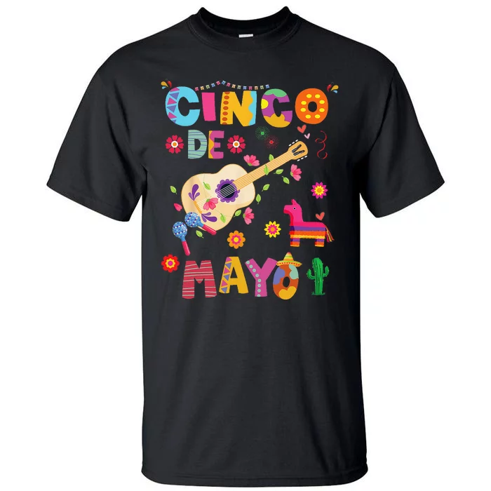 Cinco De Mayo Mexican Fiesta 5 De Mayo Tall T-Shirt