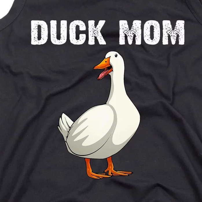 Cool Duck Mom Mother Mama Farm Animal Lover Ducks Tank Top