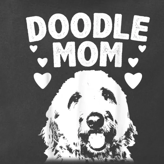 Cute Doodle Mom For Women Mama Golden Doodle Dog Owner Zip Tote Bag