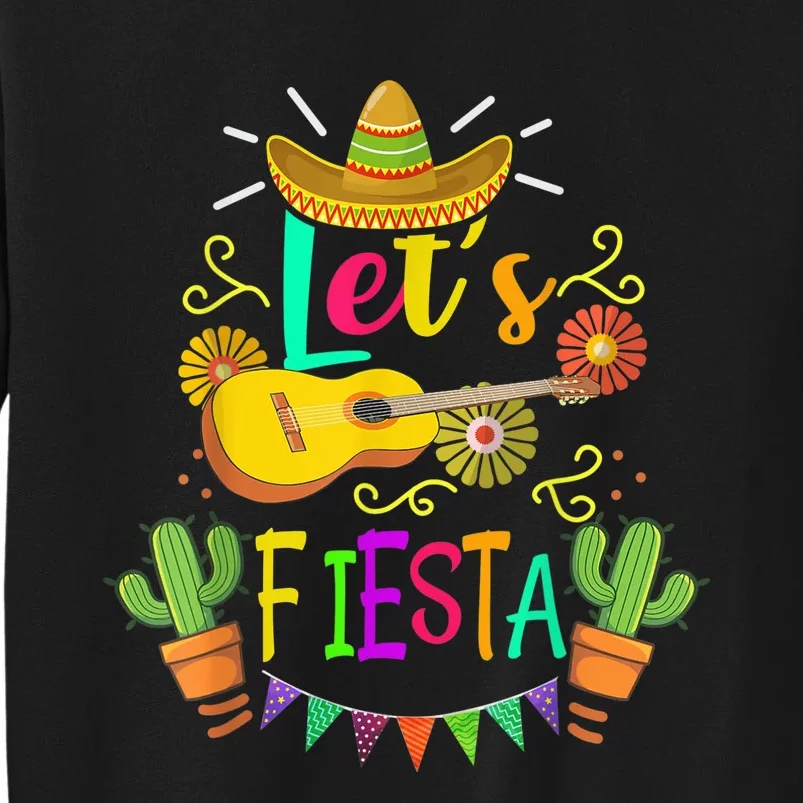 Cinco De Mayo Mexican Guitar Cactus for  Wo boy girl Sweatshirt