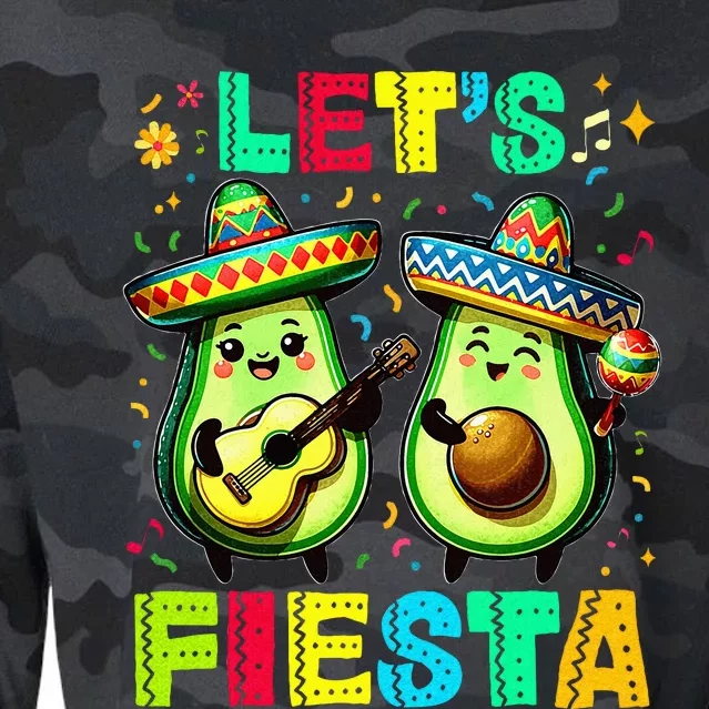 Cinco De Mayo Mexican Fiesta Cropped Pullover Crew