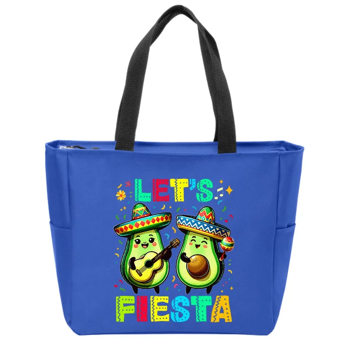 Cinco De Mayo Mexican Fiesta Zip Tote Bag