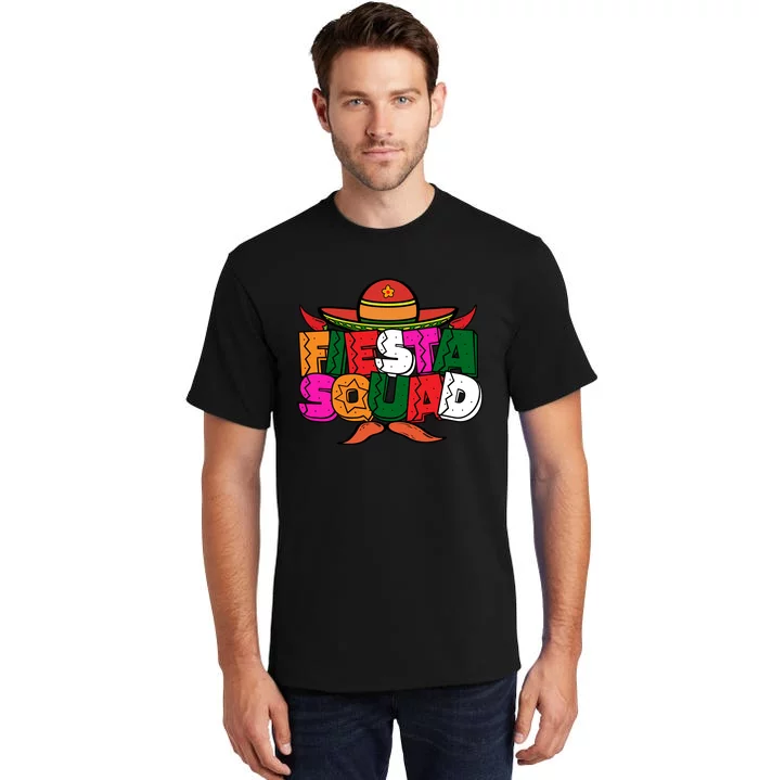 Cinco De Mayo Fiesta Squad Graphic Tall T-Shirt