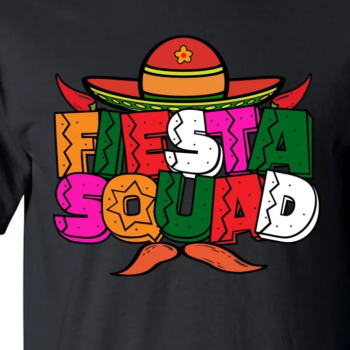 Cinco De Mayo Fiesta Squad Graphic Tall T-Shirt