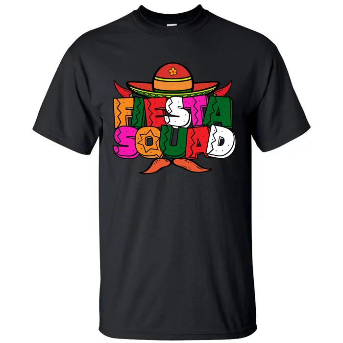 Cinco De Mayo Fiesta Squad Graphic Tall T-Shirt