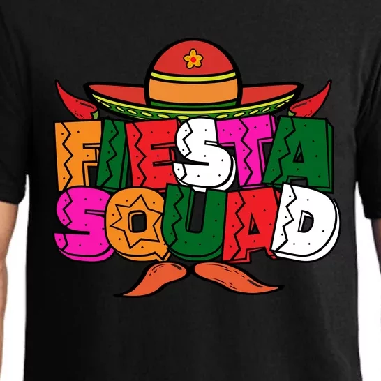 Cinco De Mayo Fiesta Squad Graphic Pajama Set