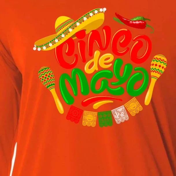 Cinco De Mayo Fiesta Celebration Cooling Performance Long Sleeve Crew