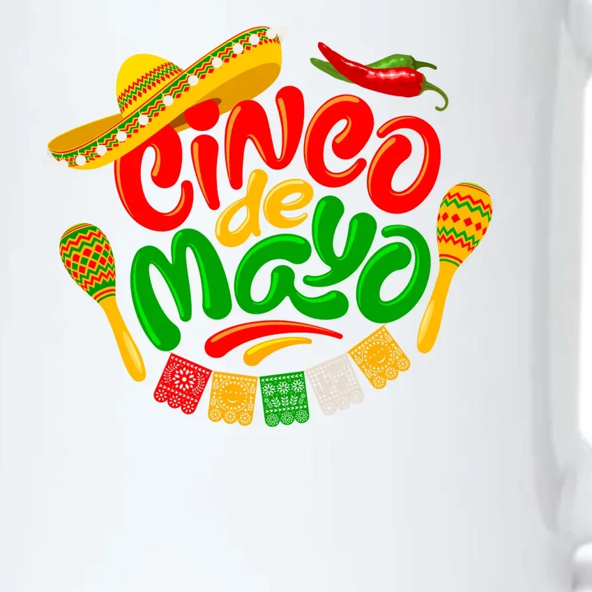 Cinco De Mayo Fiesta Celebration Black Color Changing Mug