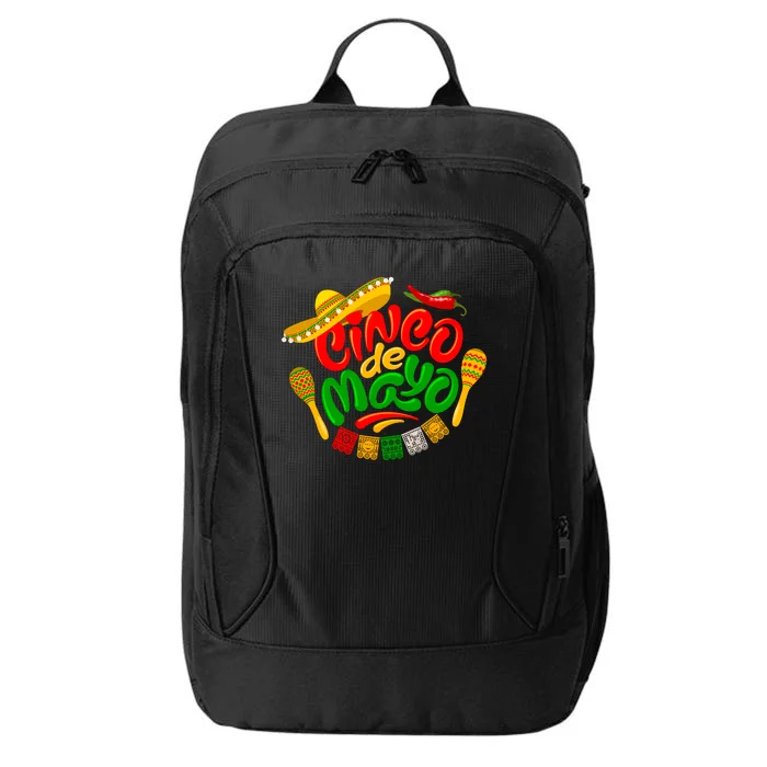 Cinco De Mayo Fiesta Celebration City Backpack