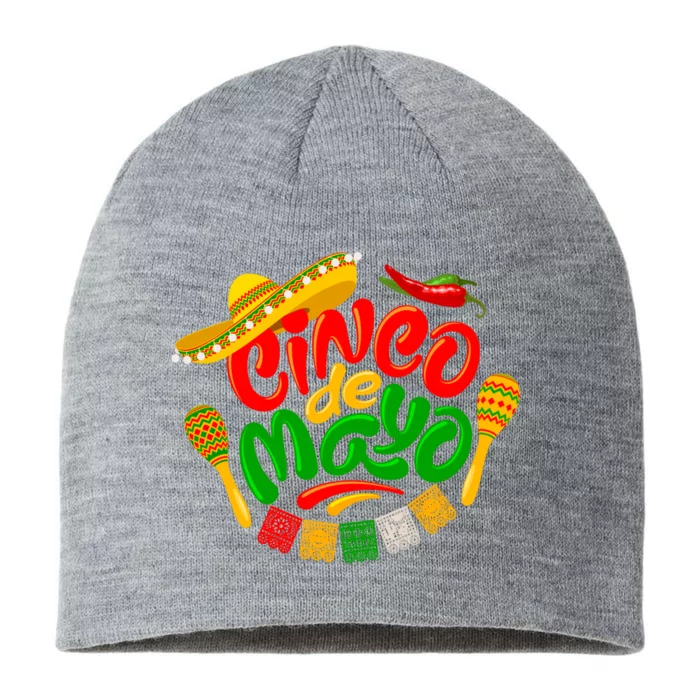 Cinco De Mayo Fiesta Celebration 8 1/2in Sustainable Knit Beanie