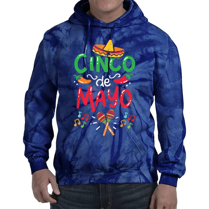 Cinco De Mayo Shirts Mexican Fiesta 5 De Mayo Tie Dye Hoodie