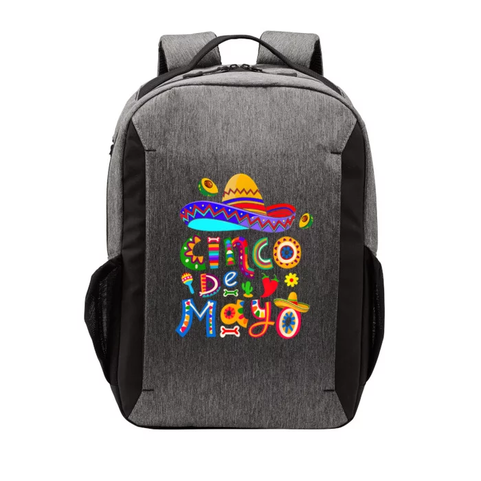 Cinco De Mayo Mexican Fiesta 5 De Mayo Women Men Vector Backpack