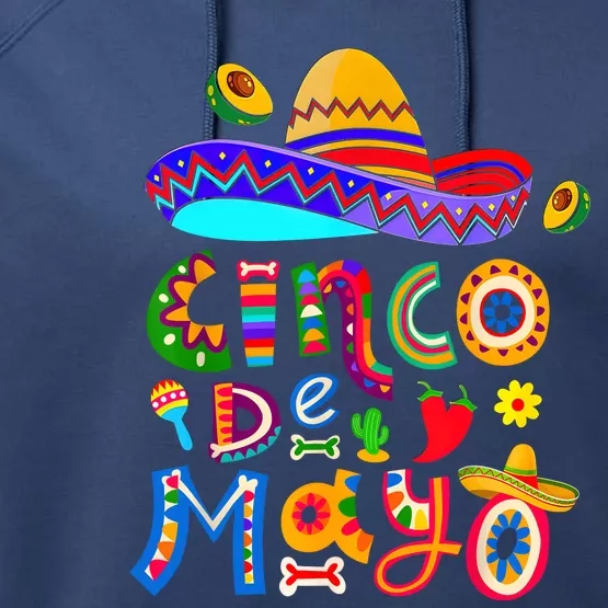 Cinco De Mayo Mexican Fiesta 5 De Mayo Women Men Performance Fleece Hoodie