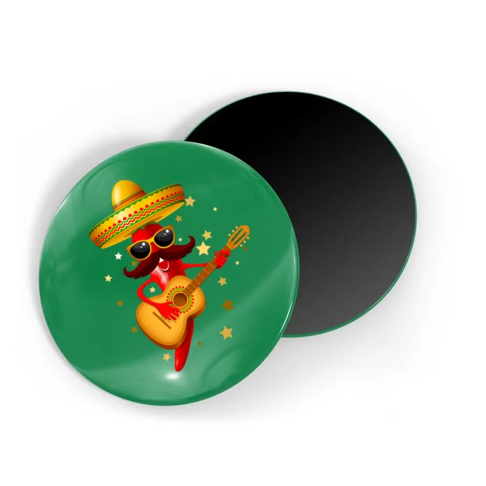 Cinco De Mayo Spicy Chili Pepper Fiesta Magnet