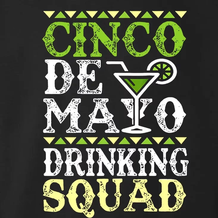 Cinco De Mayo Drinking Squad Toddler Hoodie