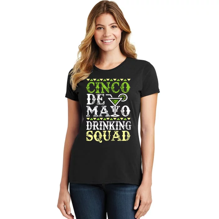 Cinco De Mayo Drinking Squad Women's T-Shirt