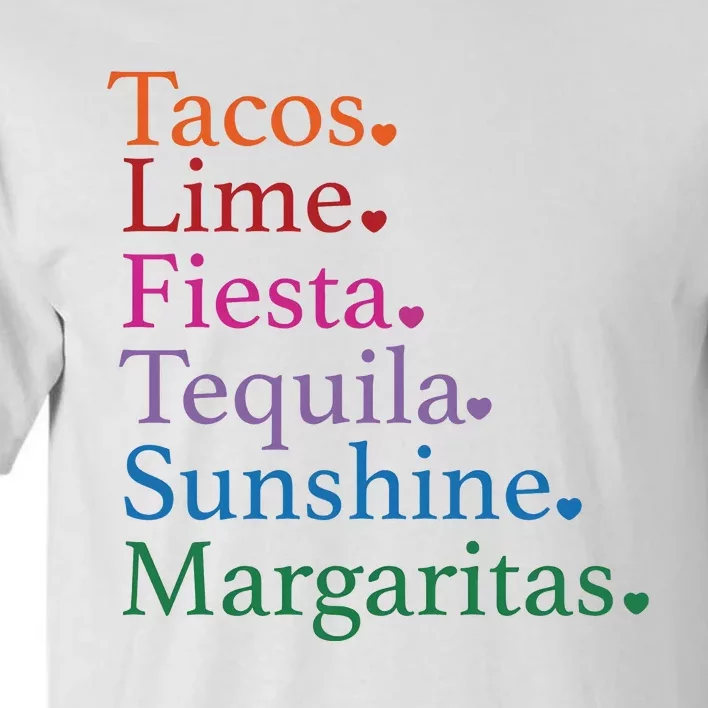 Cinco De Mayo Party Mexican Fiesta Tacos And Tequila Tall T-Shirt