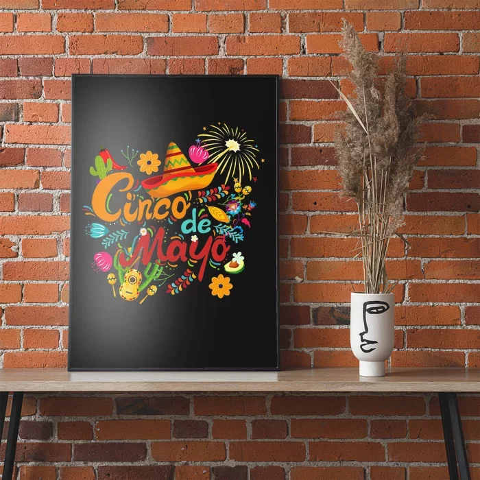 Cinco De Mayo Fiesta Surprise Camisa 5 De Mayo Poster