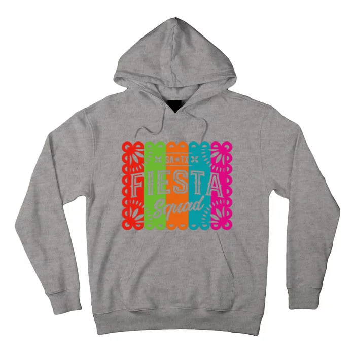 Cinco De Mayo 2024 Fiesta Squad Fiesta San Antonio Texas Tall Hoodie