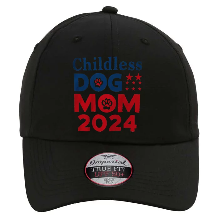 Childless Dog Mom Dog Lady Voting Patriotic Dog Paw Print The Original Performance Cap