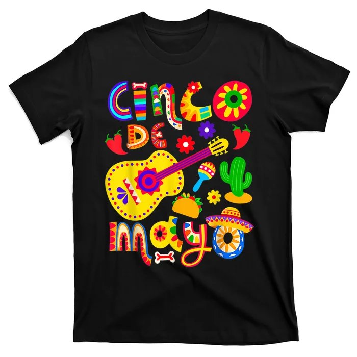 Cinco De Mayo Shirt Mexican Fiesta 5 De Mayo T-Shirt