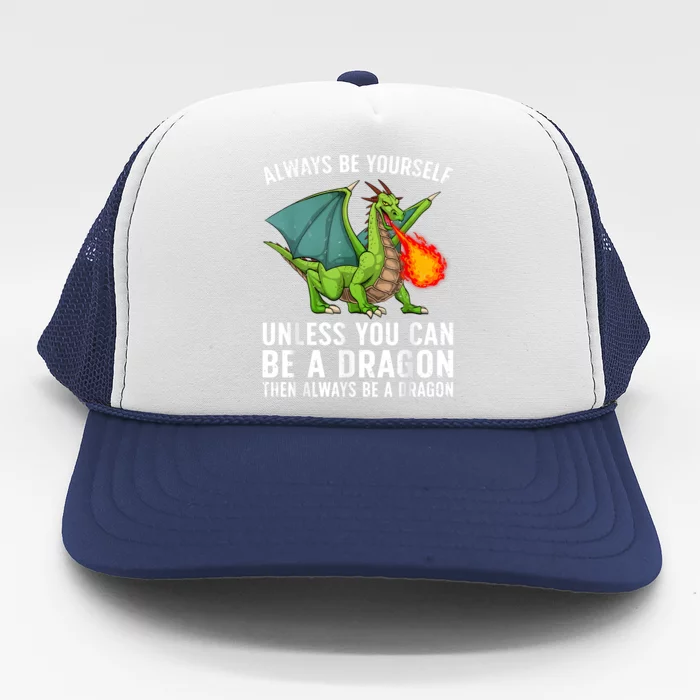 Cool Dragon Mythical Dragon Lovers Trucker Hat