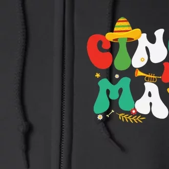 Cinco De Mayo Mexican Fiesta celebrate 5 De Mayo May 5 Full Zip Hoodie