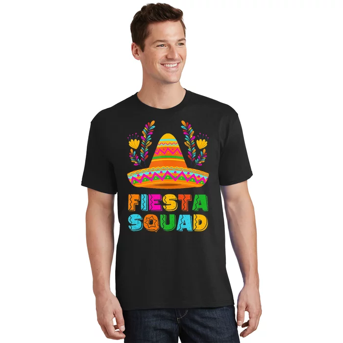 Cinco De Mayo Fiesta Squad Family Matching T-Shirt