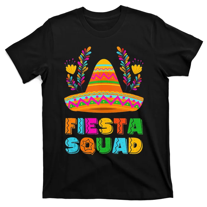 Cinco De Mayo Fiesta Squad Family Matching T-Shirt