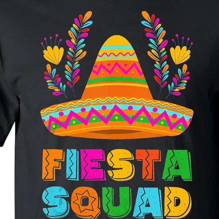 Cinco De Mayo Fiesta Squad Family Matching Tall T-Shirt