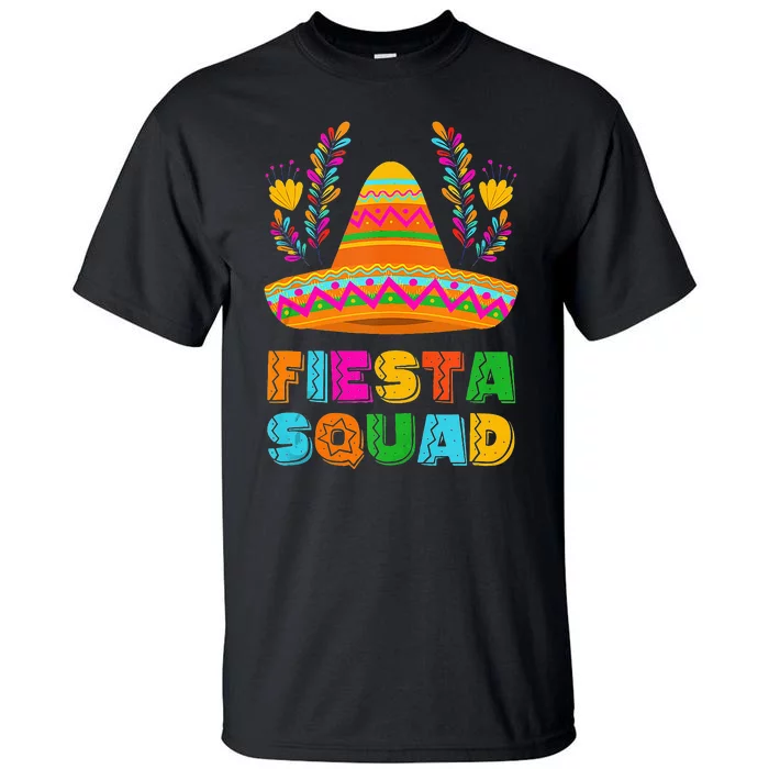 Cinco De Mayo Fiesta Squad Family Matching Tall T-Shirt